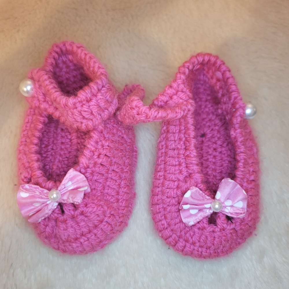 Crochet Baby Boots